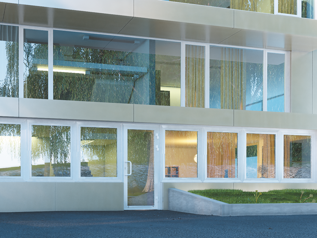 Оконно-дверная система с терморазрывом DH-DW64